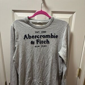 Abercrombie & Fitch Light Gray Muscle Tee